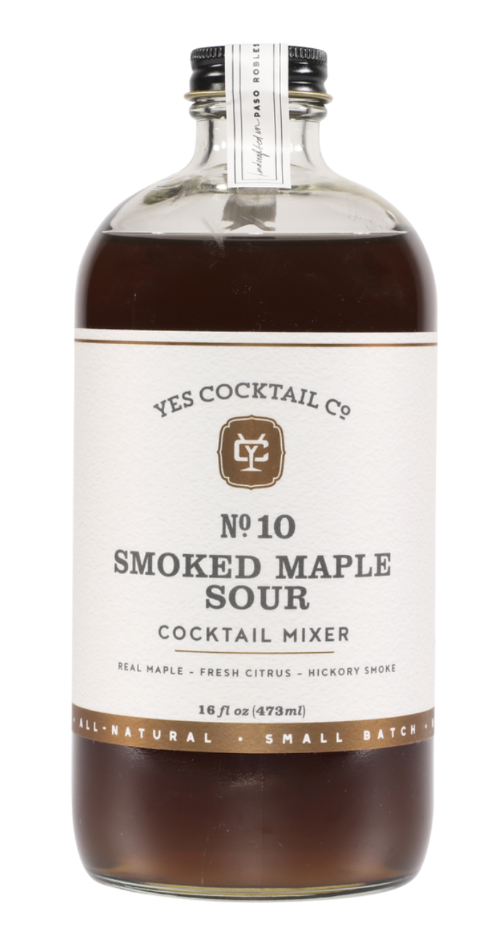 Yes Cocktail Smoked Maple Sour Cocktail Mixer