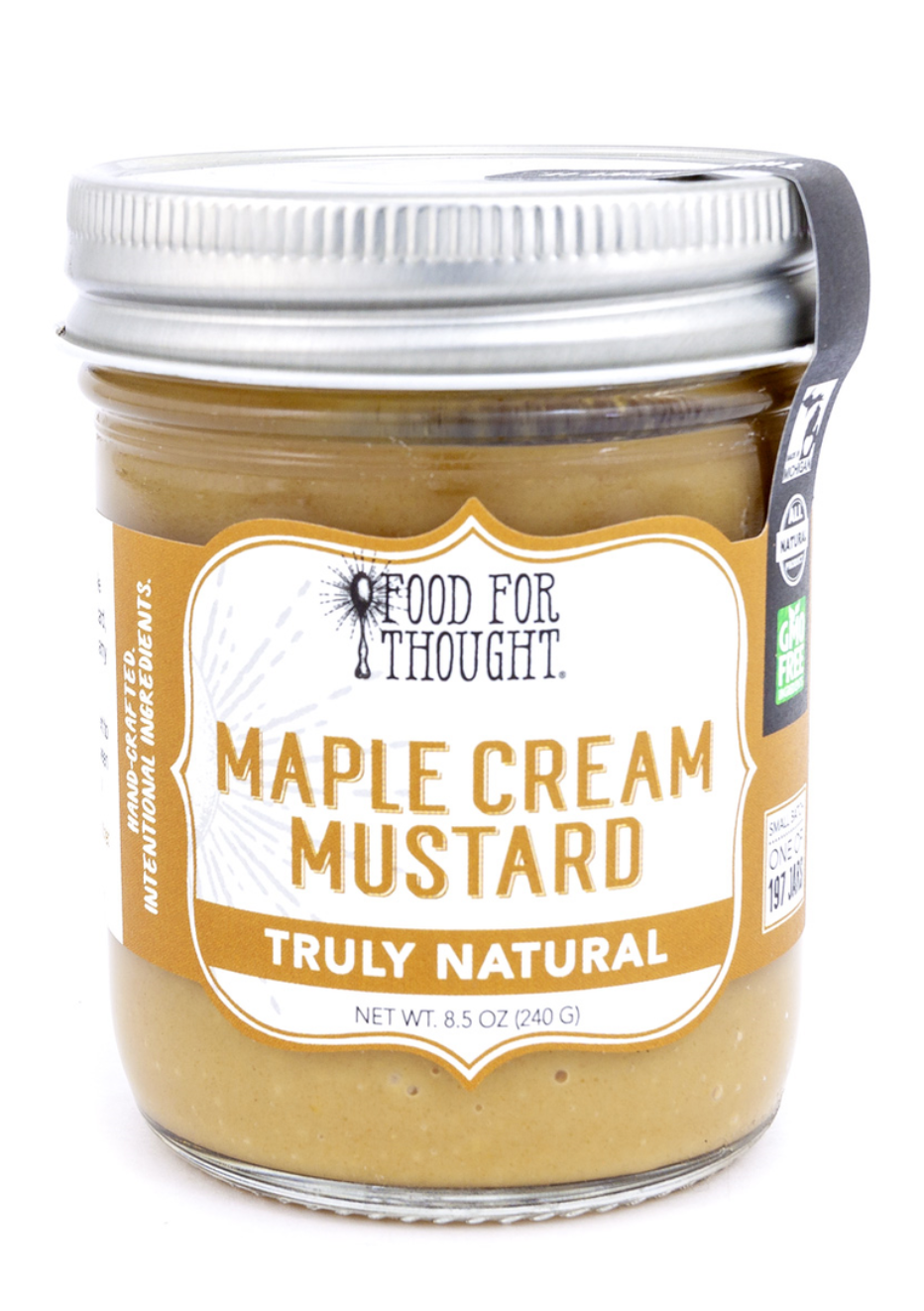 Food For Thought Maple Cream Mustard
