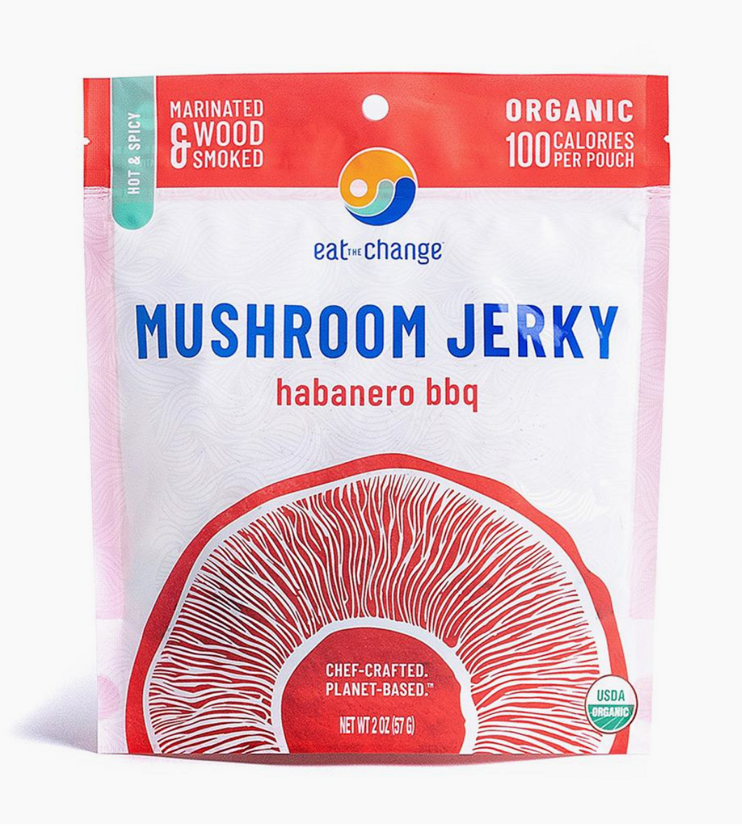 Mushroom Jerky Habanero BBQ