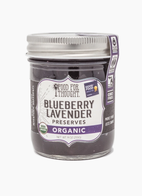 Food For Thought Blueberry Lavender Preserves