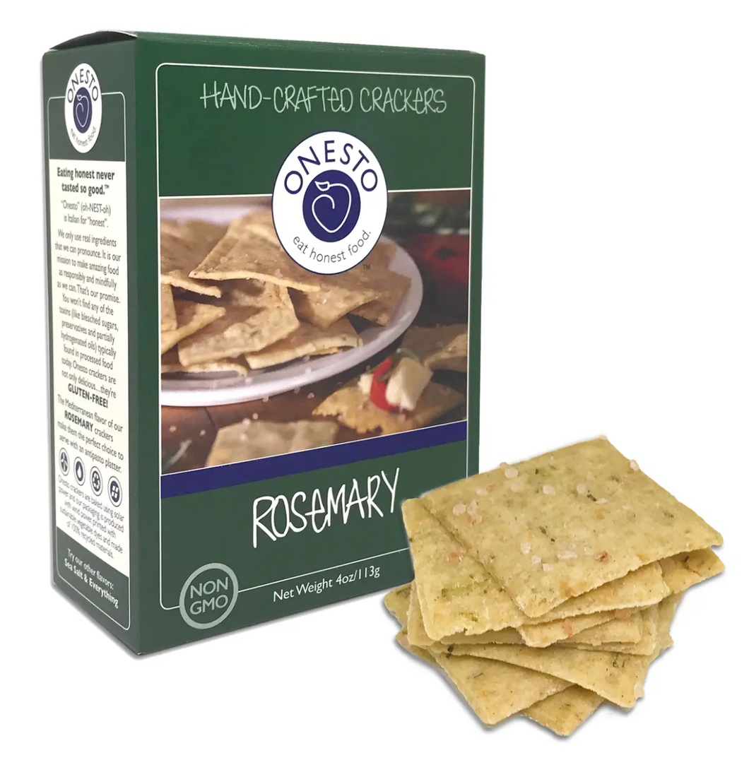 Onesto Rosemary Crackers