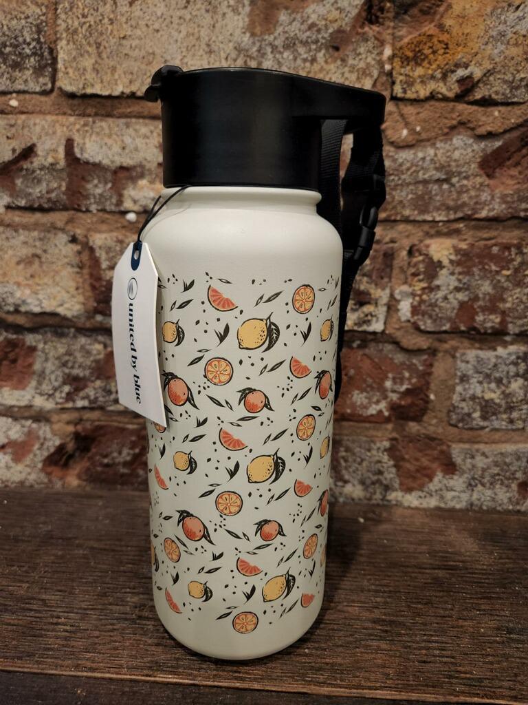 United By Blue Citrus 32oz Insulated Steel Bottle