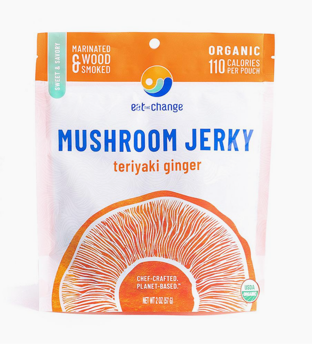 Mushroom Jerky Teriyaki Ginger