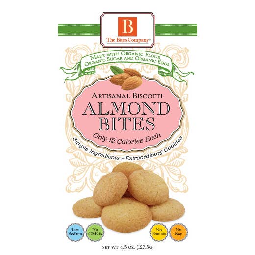 Bites Company - Biscotti Bites - Almond
