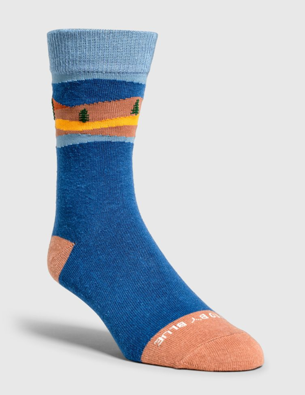 United By Blue Softhemp Sock 2 Pack (Navy) SMALL